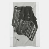 bedrijf, Antiek Kantoor handmatige schrijfmachine Theedoek (Verticaal)