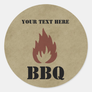 Bedrijf BBQ Stickers