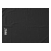 Bedrijf Black Creëer Uw eigen Afbeelding Tafelkleed (Voorkant (Horizontaal))