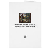 bedrijf, Boerderij met boeren en kippen (Achterkant)