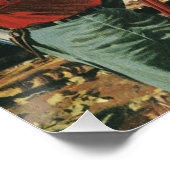  bedrijf, bouwplaats met enquête perfect poster (Hoek)