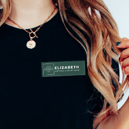 Bedrijf Branded Uw Logo Hier Naam Tags Badges