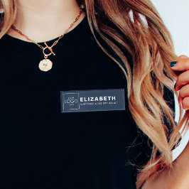 Bedrijf Branded Uw Logo Hier Naam Tags Badges