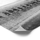 Bedrijf C, 3e Amerikaanse infanterie die in een li Poster (Hoek)