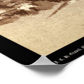 Bedrijf C 3e Amerikaanse infanterieur die Pistolen Poster (Hoek)