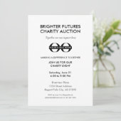 Bedrijf Charity Evenement Uitnodiging (Staand voorkant)