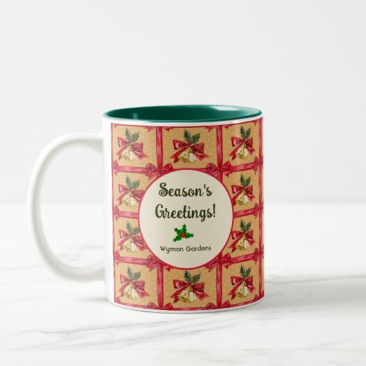 Bedrijf Christmas Cheer Mok (Links)