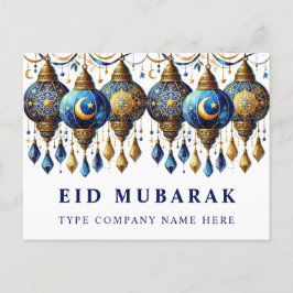 Bedrijf Corporate Eid Mubarak Holiday Briefkaart