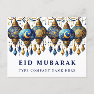 Bedrijf Corporate Eid Mubarak Holiday Briefkaart