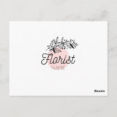 Bedrijf dank u kaart, dank u voor orde briefkaart (Achterkant)