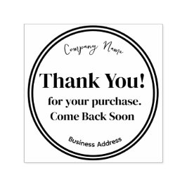 BEDRIJF DANK U. RUBBER STEMP ZELFINKTENDE STEMPEL