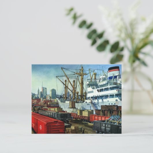  bedrijf, dockvrachttransport (Staand voorkant)