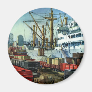  bedrijf, dockvrachttransport magneet