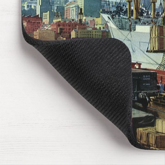  bedrijf, dockvrachttransport muismat (Hoek)