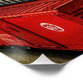 bedrijf, dockvrachttransport perfect poster (Hoek)