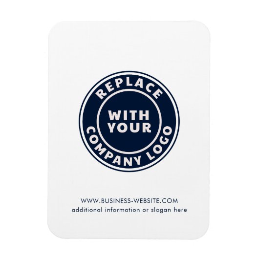 Bedrijf en merk toevoegen Logo Company Lead Magneet (Verticaal)