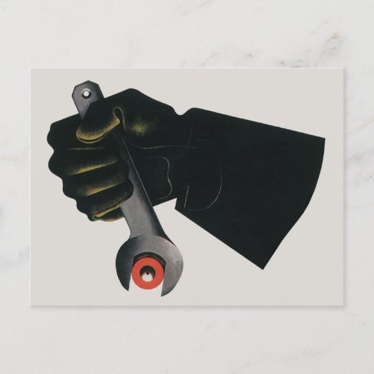  bedrijf, fabrieksmachinist briefkaart (Voorkant)