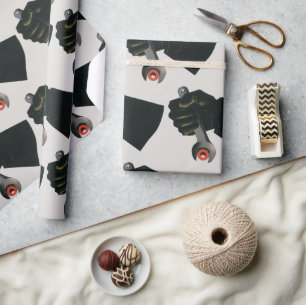 bedrijf, fabrieksmachinist cadeaupapier