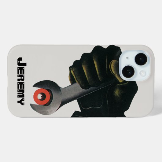  bedrijf, fabrieksmachinist Case-Mate iPhone case (Achterkant (horizontaal))