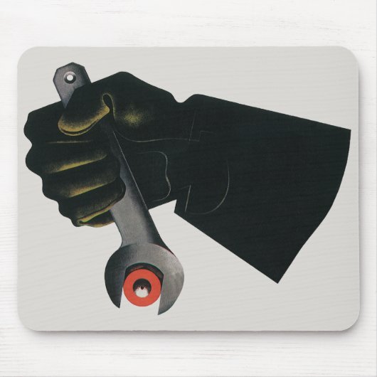  bedrijf, fabrieksmachinist muismat (Voorkant)