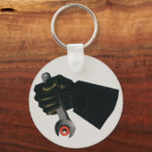 bedrijf, fabrieksmachinist sleutelhanger (Voorkant)