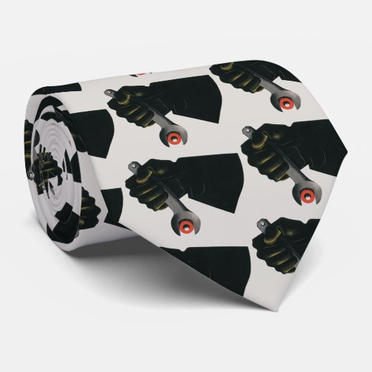 bedrijf, fabrieksmachinist stropdas (Opgerold)