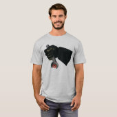 bedrijf, fabrieksmachinist t-shirt (Voorkant volledig)