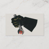  bedrijf, fabrieksmachinist visitekaartje (Achterkant)