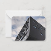 Bedrijf Foto L Professioneel Bedrijf Logo Notitiekaartje (Achterkant)