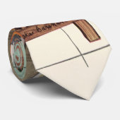 bedrijf, fruitstandaard met kruidenierswaren stropdas (Opgerold)