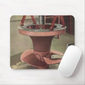 bedrijf, gigantische waterturbine muismat (Met muis)