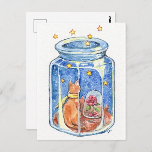 Bedrijf houden briefkaart (Voorkant / Achterkant)