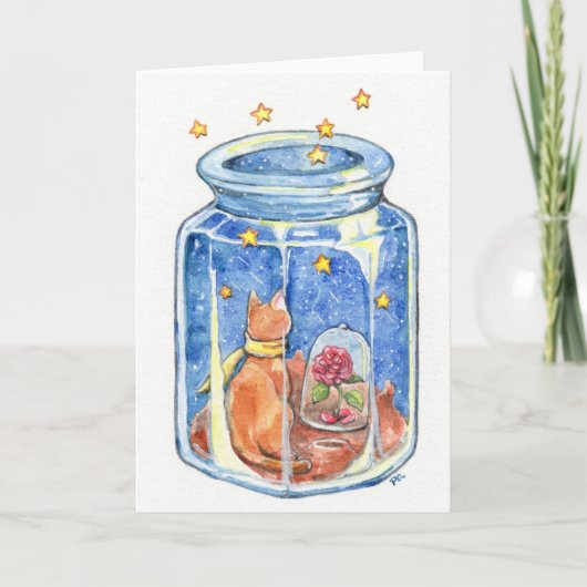 Bedrijf houden kaart (Voorkant)