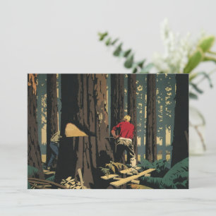 bedrijf, houtindustrie Redwood Forest