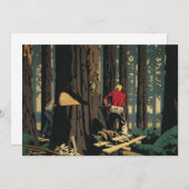  bedrijf, houtindustrie Redwood Forest (Voorkant / Achterkant)