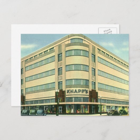  bedrijf, Knapp-winkel Briefkaart (Voorkant / Achterkant)