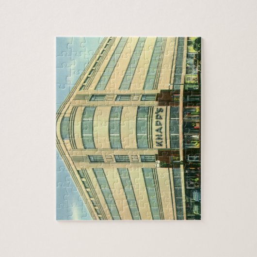 bedrijf, Knapp-winkel Legpuzzel (Verticaal)