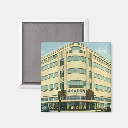  bedrijf, Knapp-winkel Magneet (Voorkant / Achterkant)