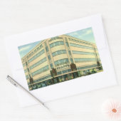 bedrijf, Knapp-winkel Rechthoekige Sticker (Envelop)