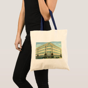 bedrijf, Knapp-winkel Tote Bag