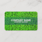 (Bedrijf Landscaping Logo) Grass & Lawn Care Visitekaartje (Voorkant)