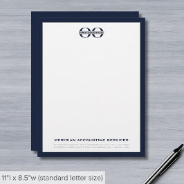 Bedrijf Letterhead met Logo Briefhoofd