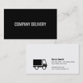 Bedrijf | Leveringsdienst Visitekaartje (Voorkant / Achterkant)
