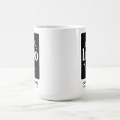 Bedrijf Logo Bedrijfsmedewerker Gift Custom Large Magische Mok (Midden)