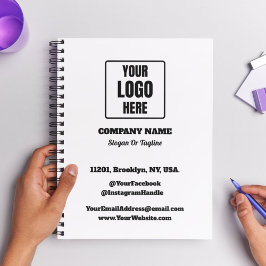 Bedrijf Logo Branded Bedrijf Retreat Keepsake Notitieboek