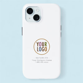 Bedrijf Logo Branded Custom Hoesje-Mate iPhone 15 Case