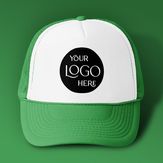Bedrijf Logo Branded Medewerker Groen Trucker Pet