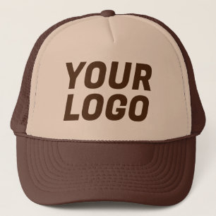 Bedrijf Logo Brown Trucker Pet