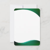 Bedrijf Logo Business Christmas Wenskaarten (Achterkant)