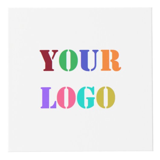 Bedrijf Logo Business Promotional Cube Voorbeeld Kubus (Rechts)